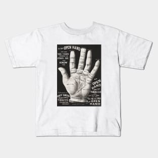 Open hand, palm reading Kids T-Shirt